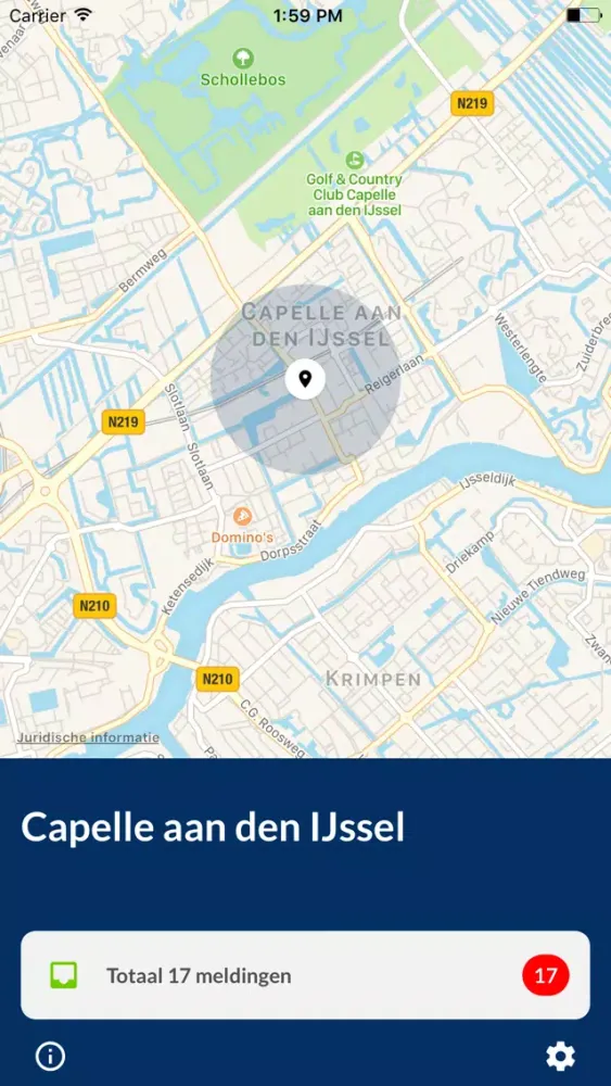 Скриншоты Capelle ad IJssel - Om Alert
