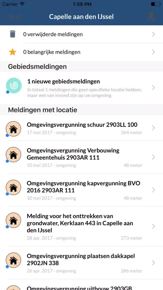 Скриншоты Capelle ad IJssel - Om Alert