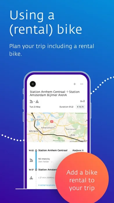 9292 reisplanner OV + e-ticket應用截圖