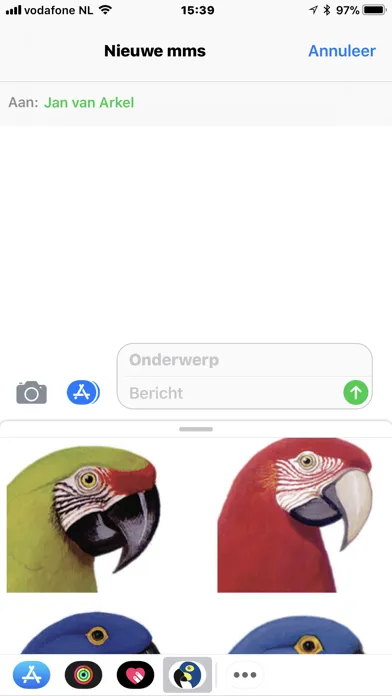 صور Macaw Stickerpack