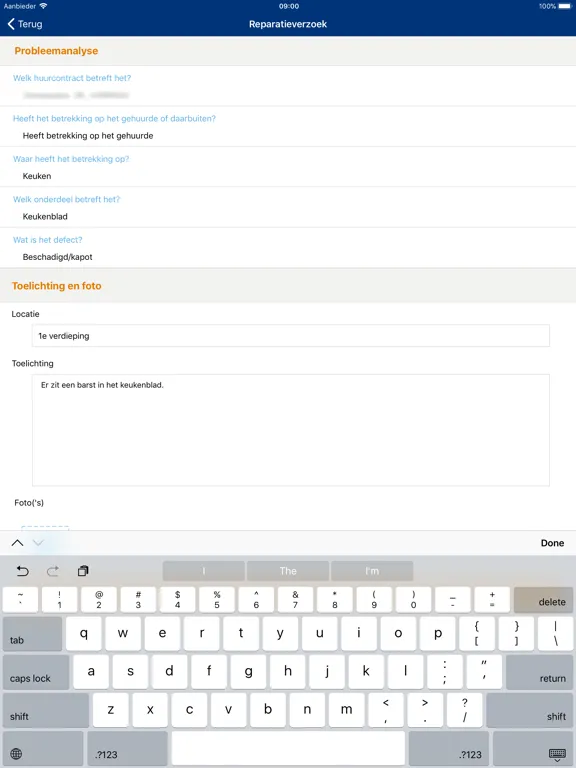 Vastgoed services iPad  سکرین شاٹس