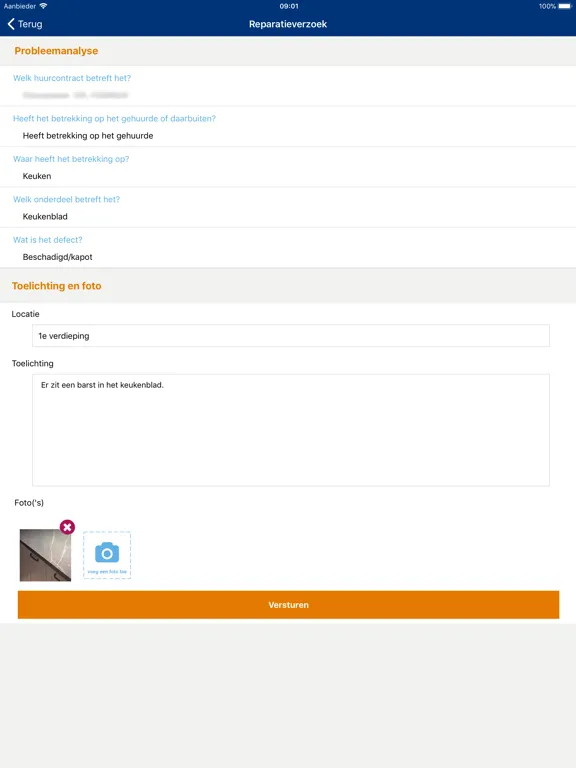 Vastgoed services iPad  سکرین شاٹس