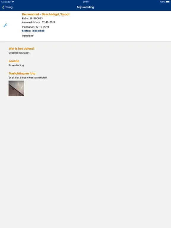 Vastgoed services iPad  سکرین شاٹس