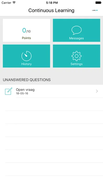 Capturas de pantalla de Continuous Learning App
