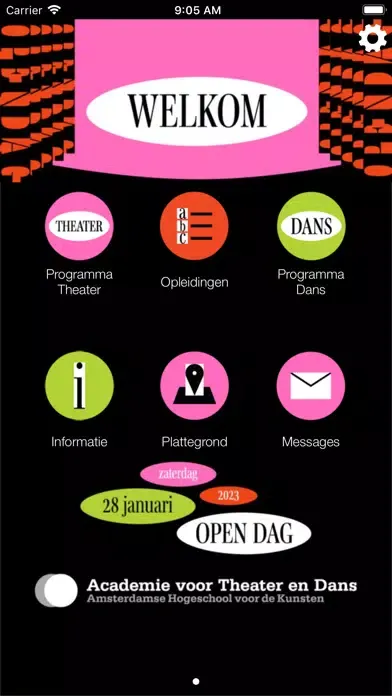 Screenshot di ATD Open Dag