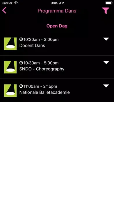 Screenshot di ATD Open Dag