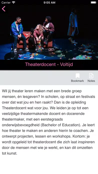 Screenshot di ATD Open Dag