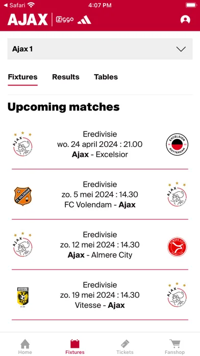 صور Ajax Official App