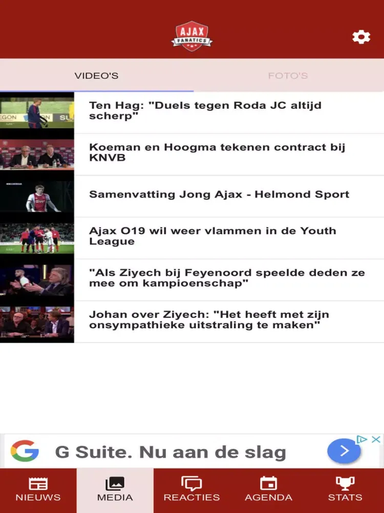 AjaxFanatics iPad  স্ক্রিনশট