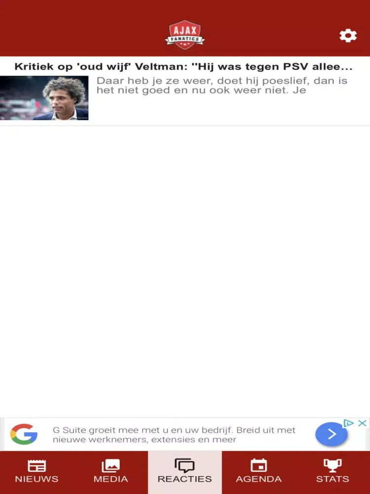 AjaxFanatics iPad  স্ক্রিনশট