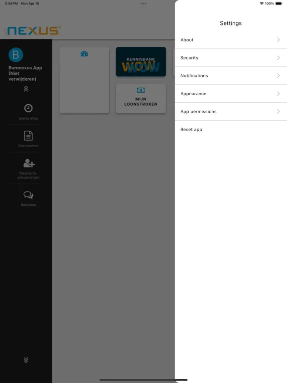 Jouw Nexus Portal iPad 应用截图