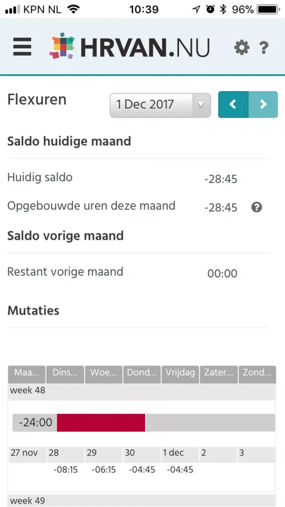 Capturas de pantalla de HRvan.nu 2.0