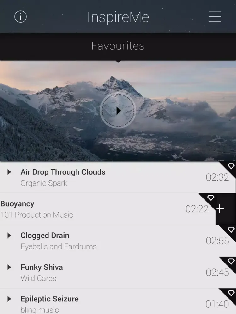 InspireMe by All Music Publishing iPad  سکرین شاٹس