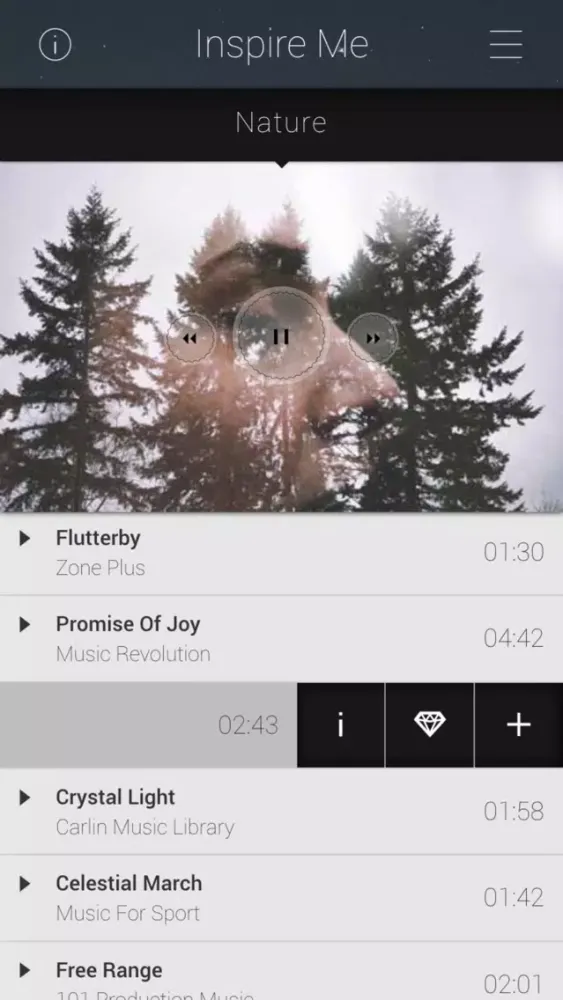 InspireMe by All Music Publishing سکرین شاٹس