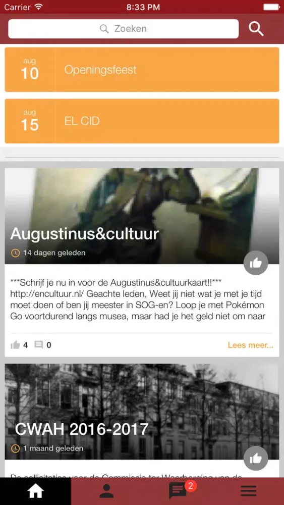 Capturas de pantalla de LVVS Augustinus
