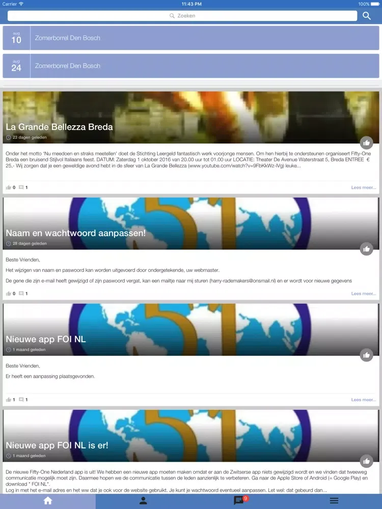 FOI NL iPad 应用截图