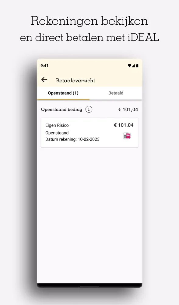 Mijn zorg应用截图
