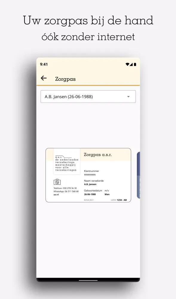 Mijn zorg应用截图
