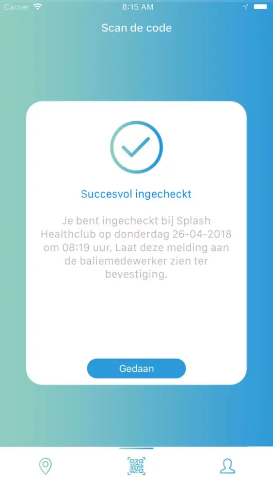 Ảnh chụp màn hình của Stay All Fit