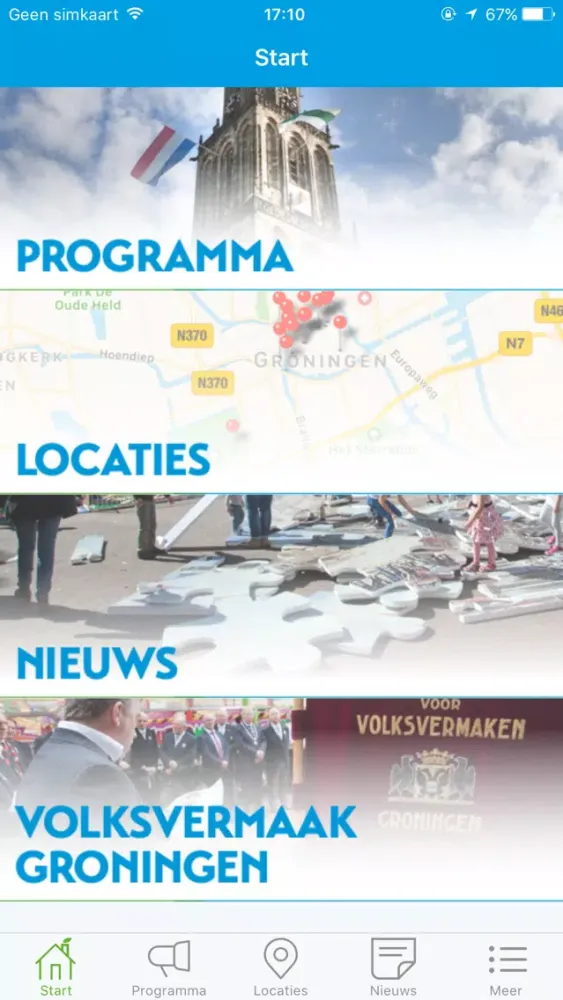Captures d'écran de Volksvermaken Groningen