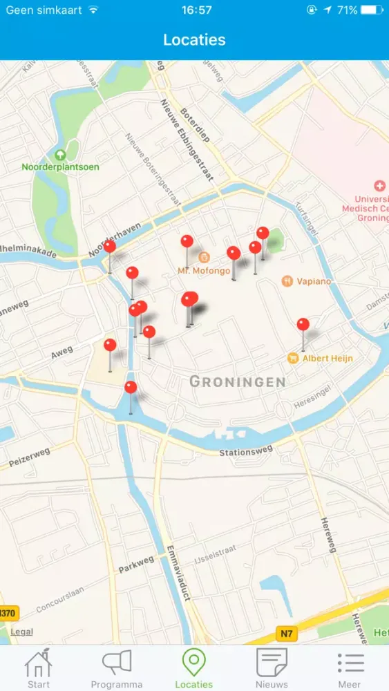 Captures d'écran de Volksvermaken Groningen
