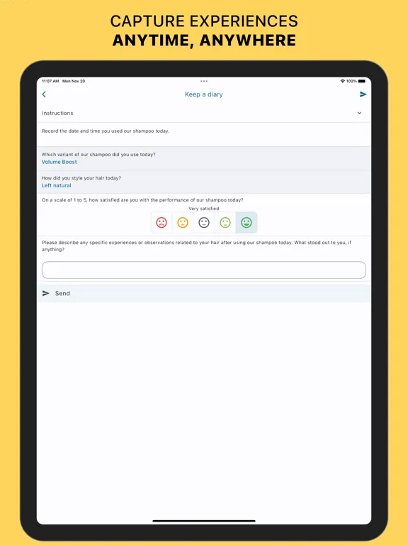 MyInsights iPad  スクリーンショット