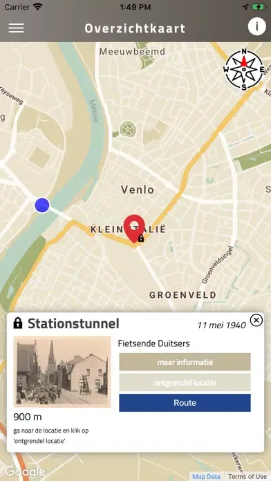 Screenshot di 75 jaar bevrijding Venlo