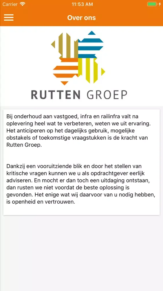 Ruttengroep Ekran Görüntüleri