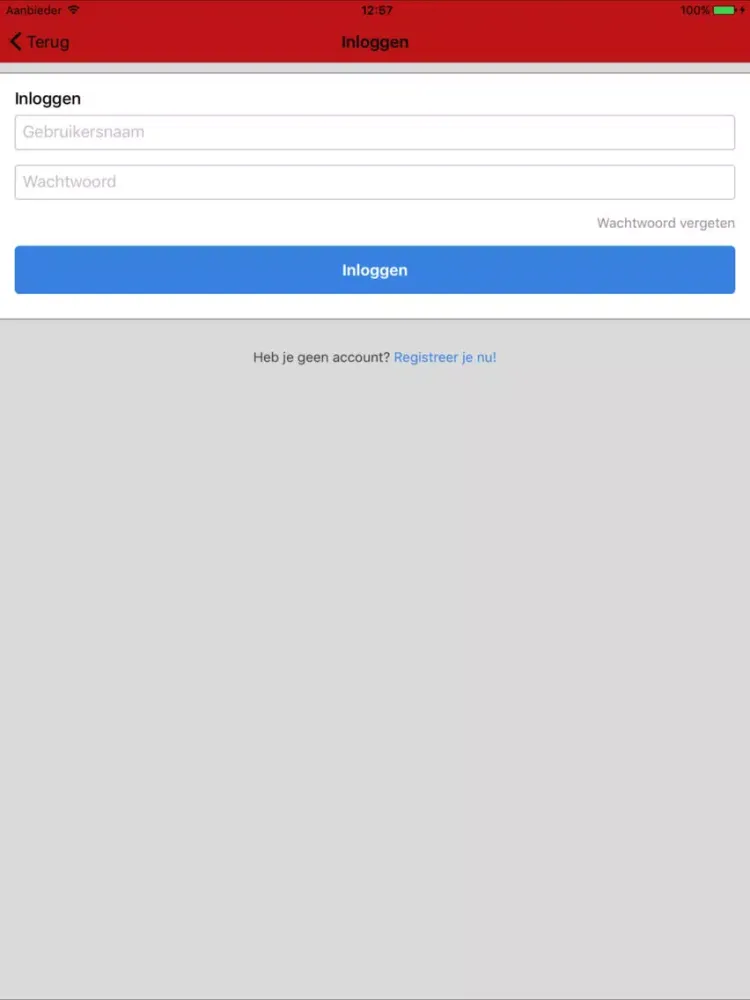 Valet Parking Schiphol iPad 應用截圖