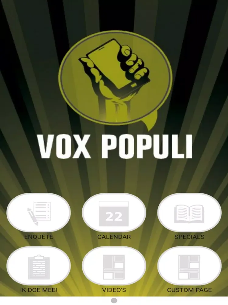 Capturas de pantalla de Vox Populi iPad 
