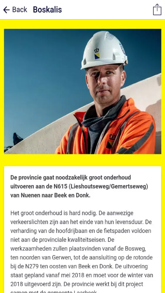 ภาพหน้าจอของ Groot Onderhoud N615