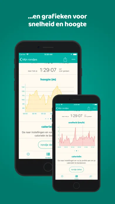 Скриншоты Rondje GPS Wandelen en Fietsen