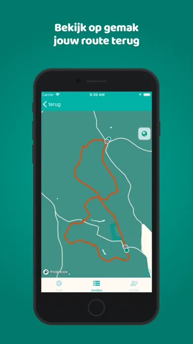 Скриншоты Rondje GPS Wandelen en Fietsen