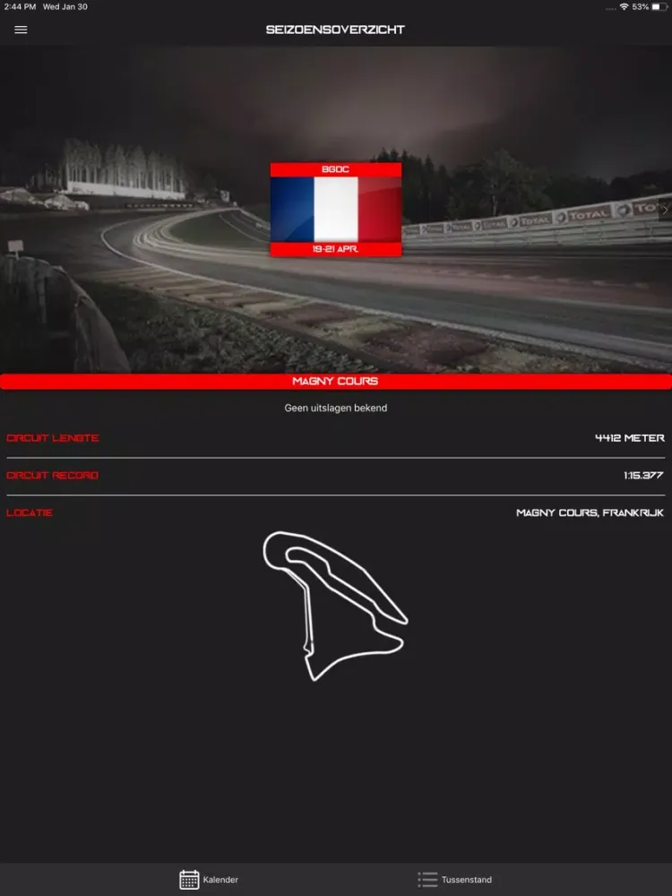 Zrzuty ekranu SvO Racing iPad 
