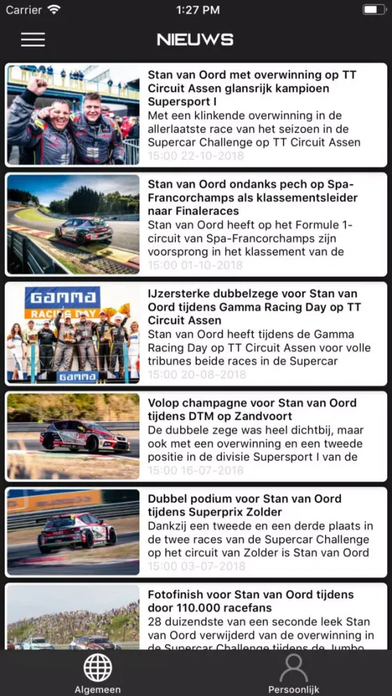 Zrzuty ekranu SvO Racing