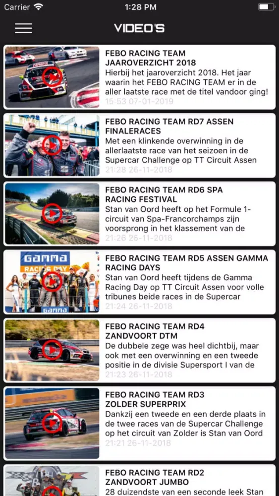 Zrzuty ekranu SvO Racing