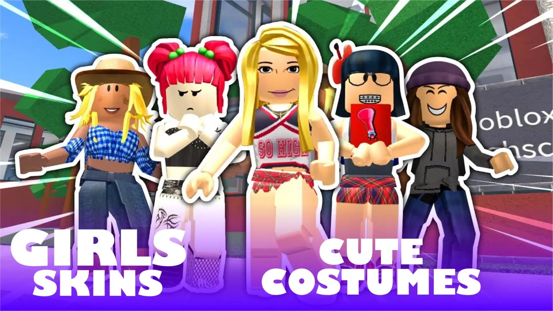 Girl skins for roblox Screenshots