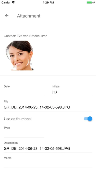 Ảnh chụp màn hình của Archie CRM