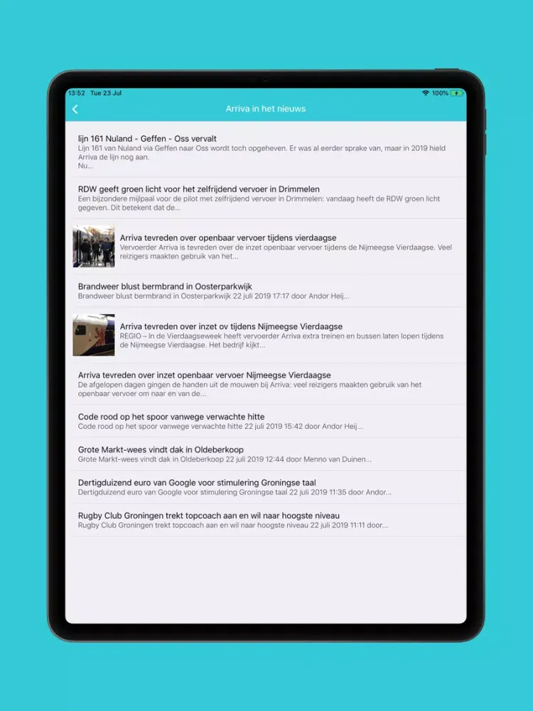 Arriva Drive! iPad  스크린샷