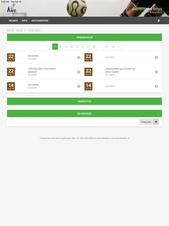Ảnh chụp màn hình của ASC Sports & Water iPad 