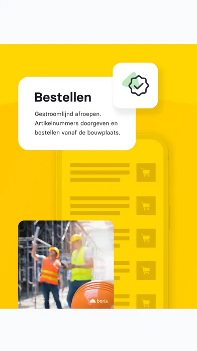 Tangkapan skrin BORIS app