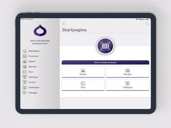 Capturas de pantalla de Joerns Klantportaal iPad 