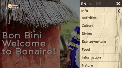 Tangkapan skrin Bonaire LookBook