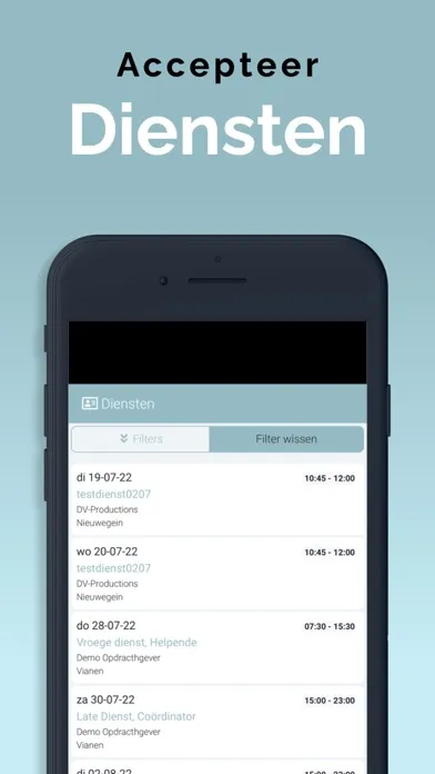 Nood-Zorg Flex&detachering Screenshots