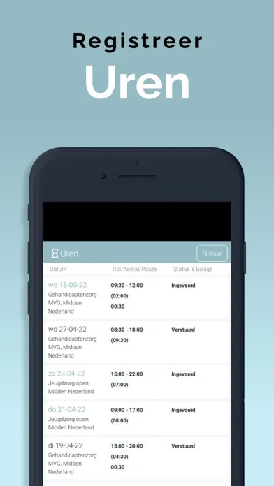 Nood-Zorg Flex&detachering Screenshots