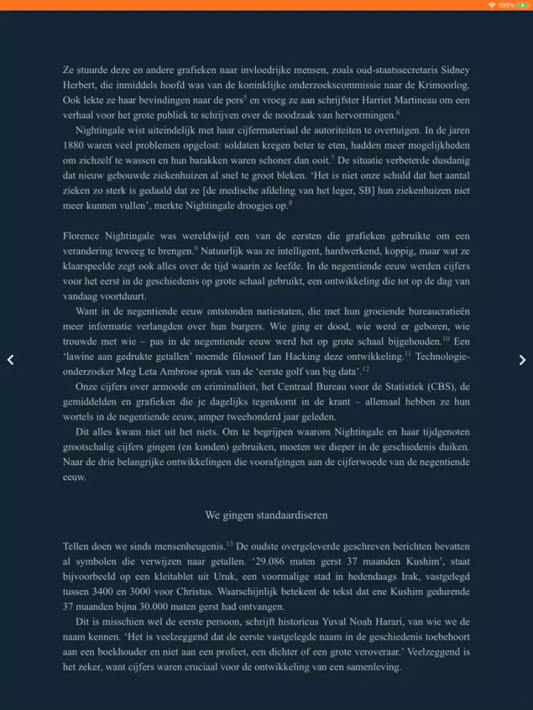 Capturas de pantalla de E-books iPad 