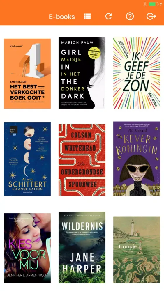Capturas de pantalla de E-books