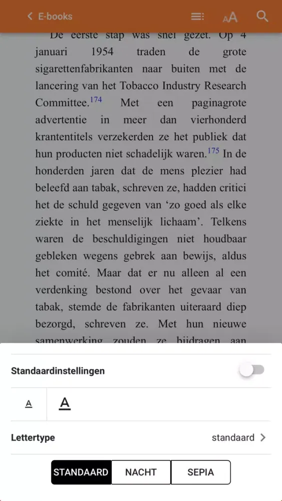 Capturas de pantalla de E-books