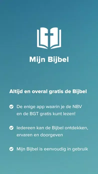 Captures d'écran de Mijn Bijbel