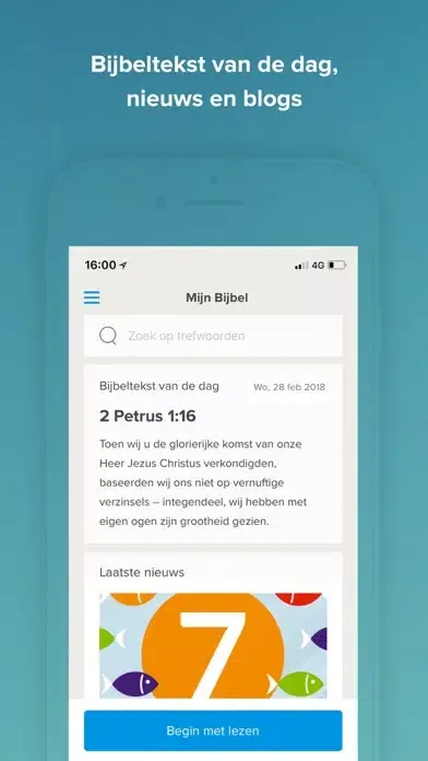Captures d'écran de Mijn Bijbel